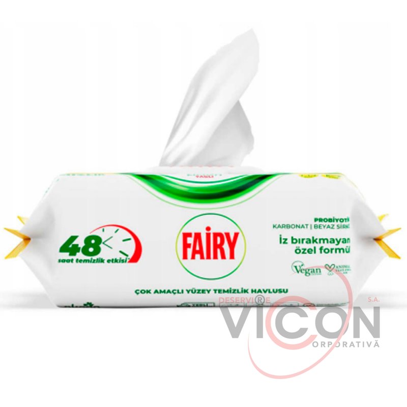 Влажные салфетки для уборки Fairy Limon 100 шт