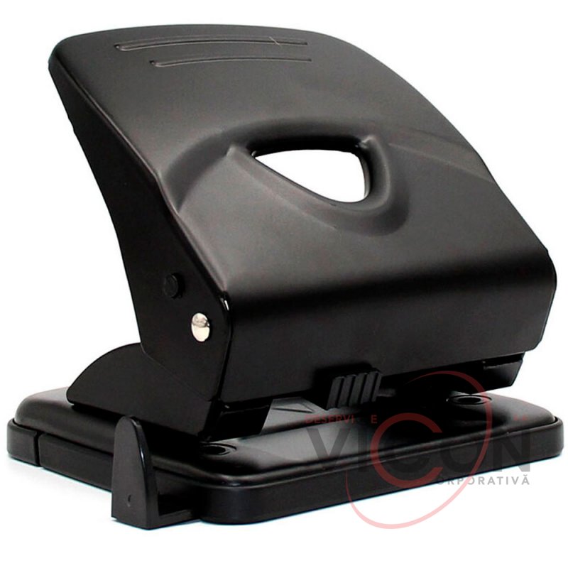 Perforator metalic pentru 30 de foi OXO SB7130, negru