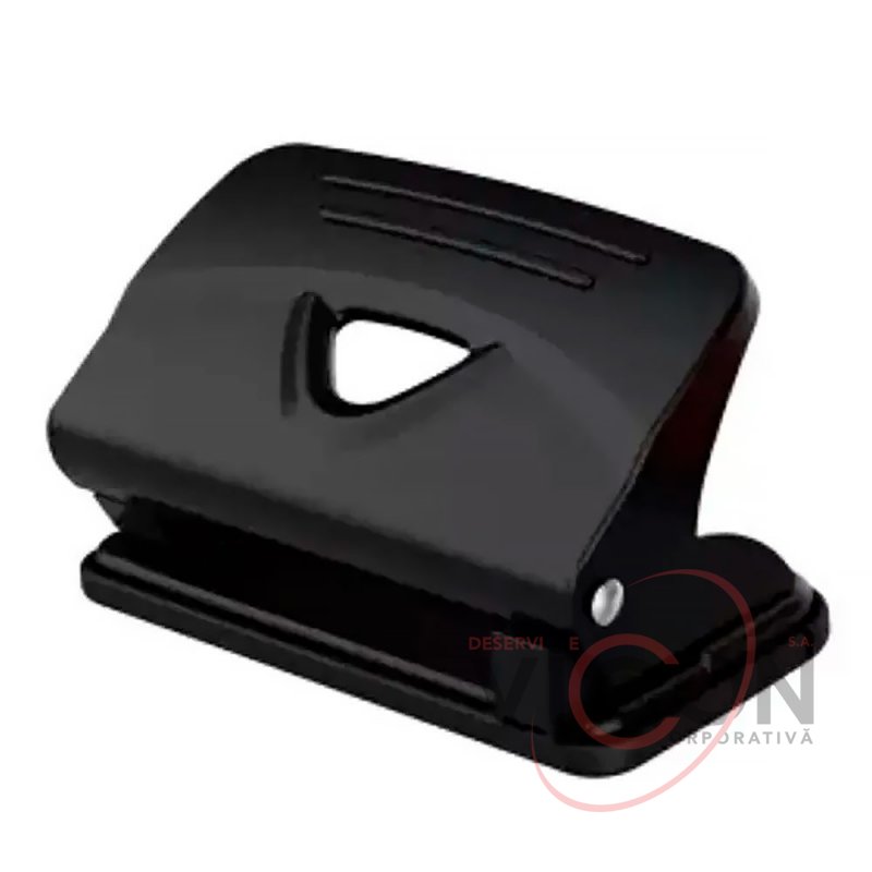 Perforator metalic pentru 20 de foi GEMINIS  SB7120, negru