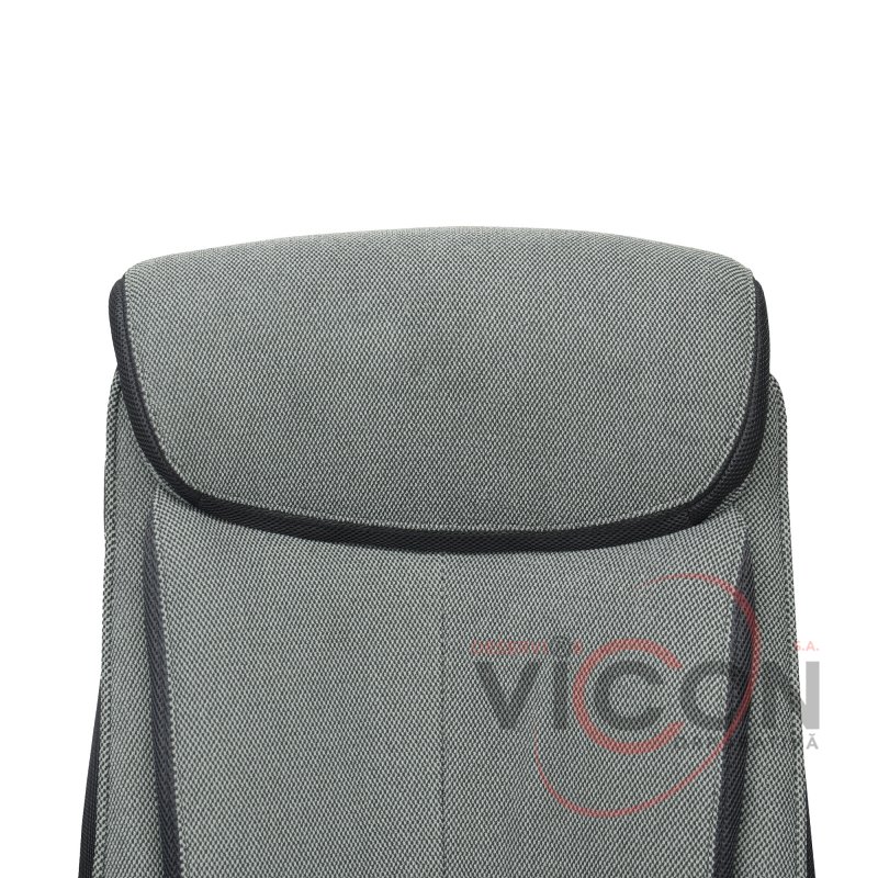 Fotoliu Birou Rico Grey/Black