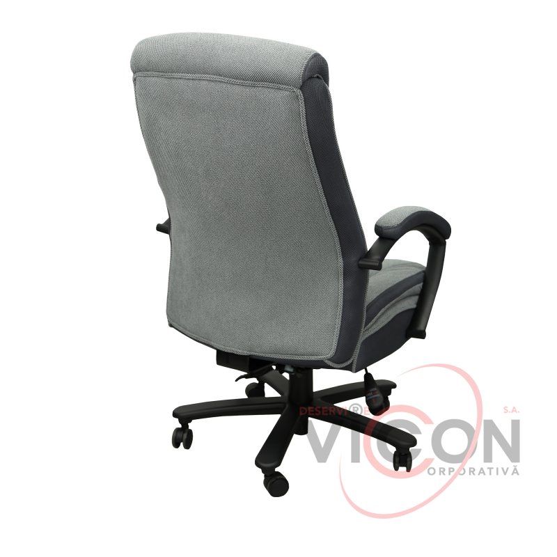 Fotoliu Birou Rico Grey/Black