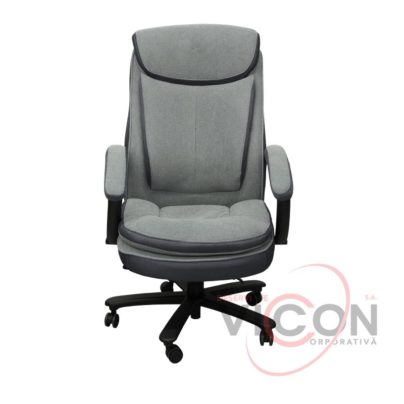 Fotoliu Birou Rico Grey/Black