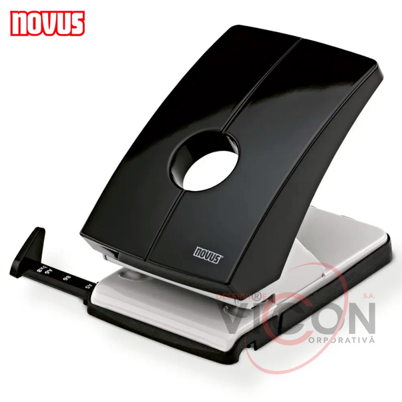 Perforator Novus 025-0415 B 240, pina la 40 foi, negru
