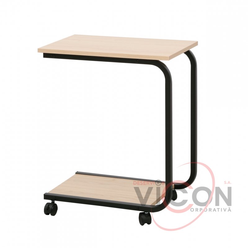 Приставной столик Alabama 50x30x60 Дуб M37/Black