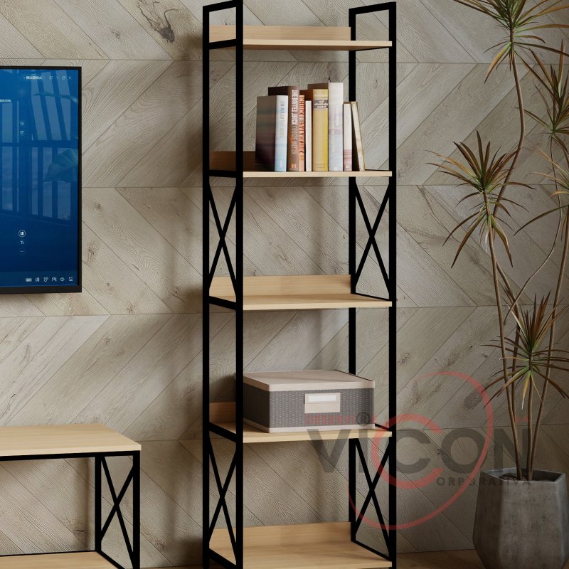 Стеллаж Karl 5 уровней 51x30x177H