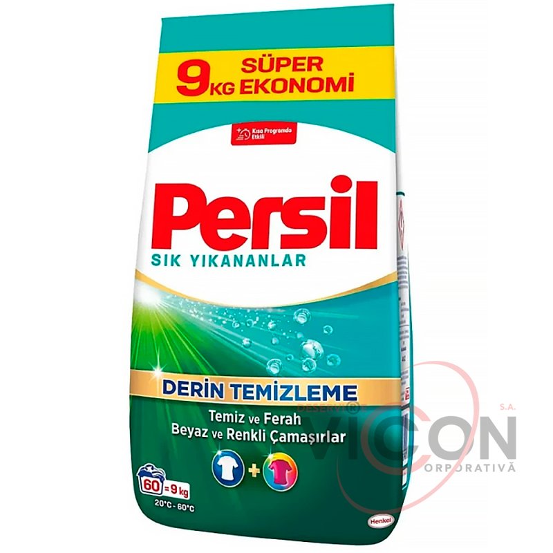 Порошок Persil Sık Yıkananlar, 9 кг = 60 стирок, универсальный