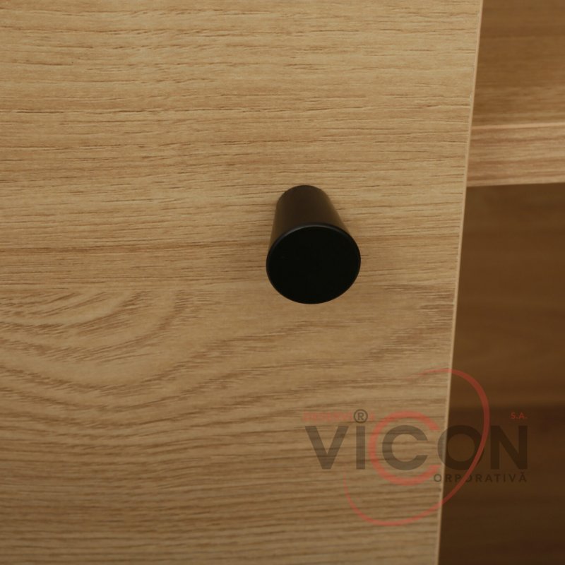 Стеллаж Agis Plus 60×40×160H Дуб/Black