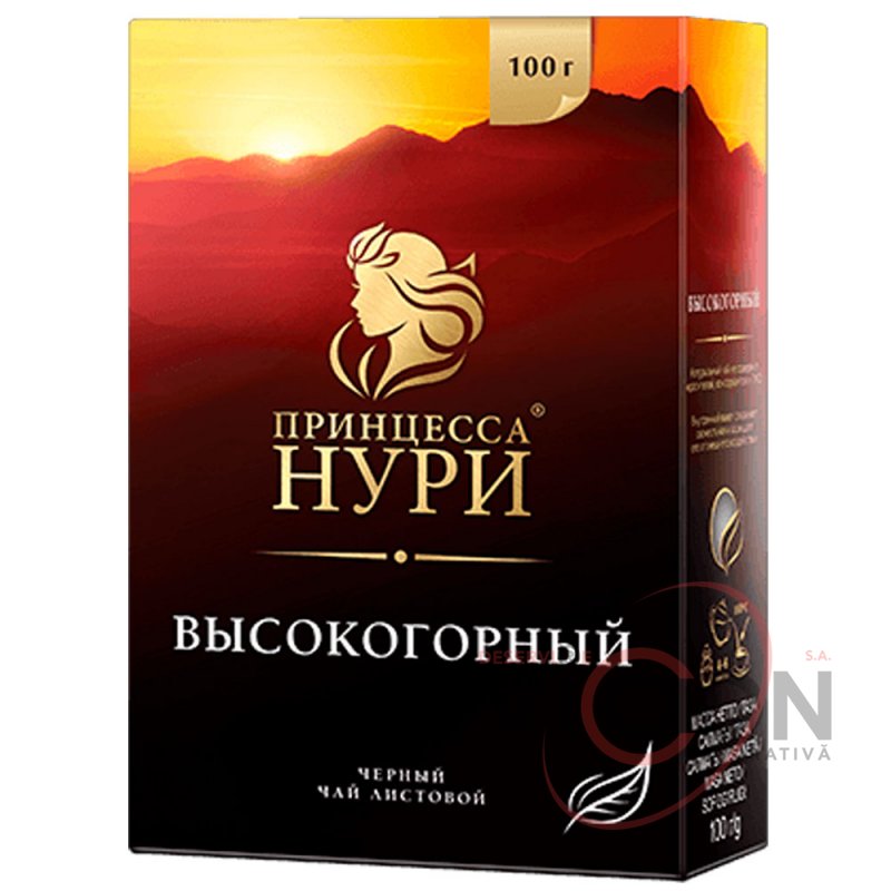 Чай черный Принцесса Нури High Grown, листовой, 100 гр.