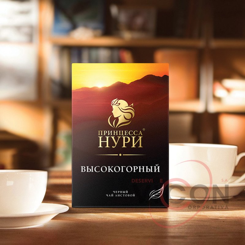 Чай черный Принцесса Нури High Grown, листовой, 100 гр.