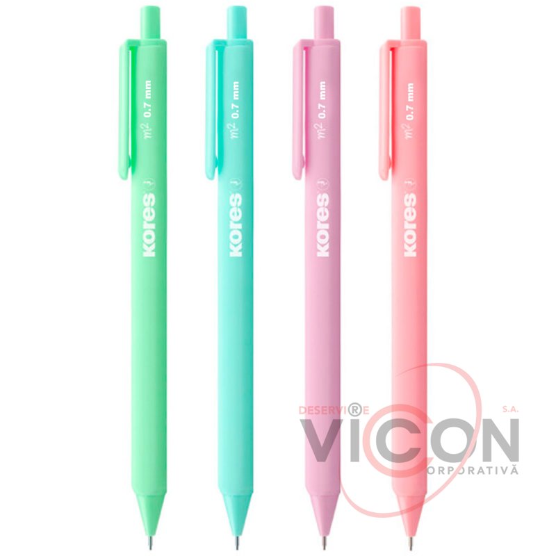 Карандаши механические Grafitos M2, HB, 0.7 mm, KORES