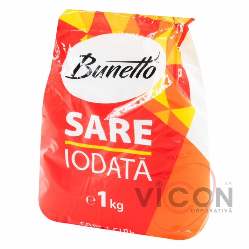 Соль йодированная Bunetto 1кг