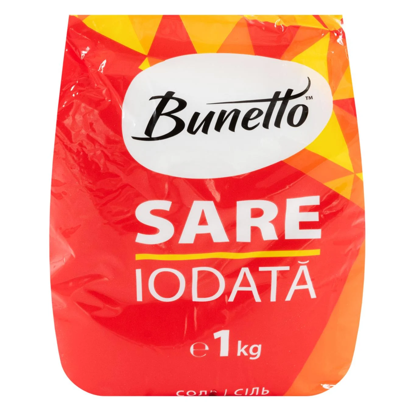 Соль йодированная Bunetto 1кг