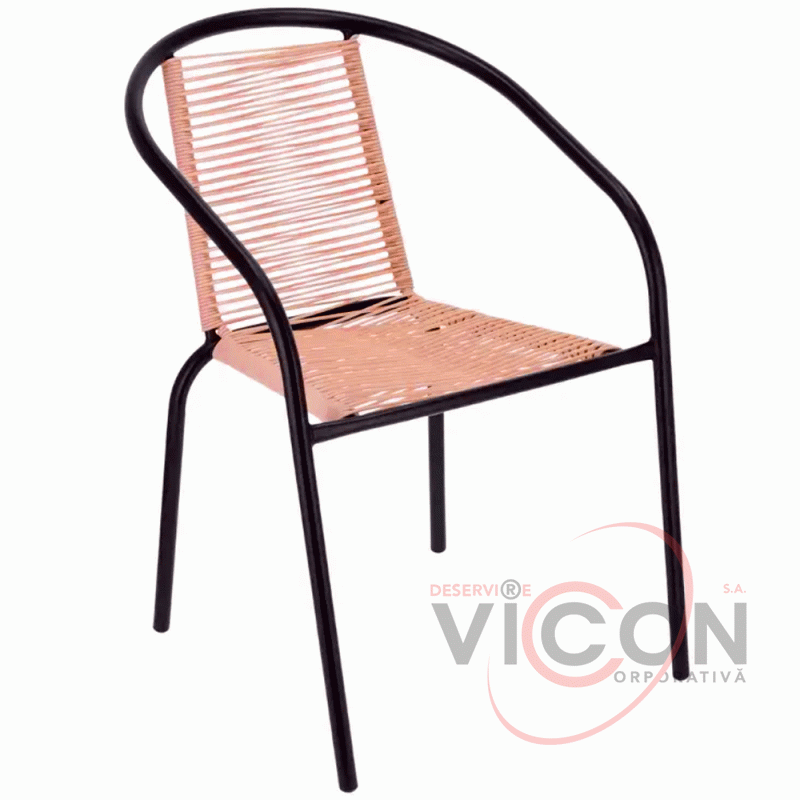 Стул BISTRO OM-318533, кораловый
