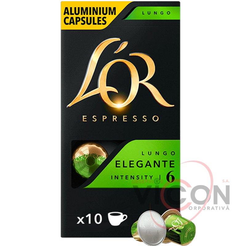 Капсулы LOR Lungo Elegante, 10 капсул