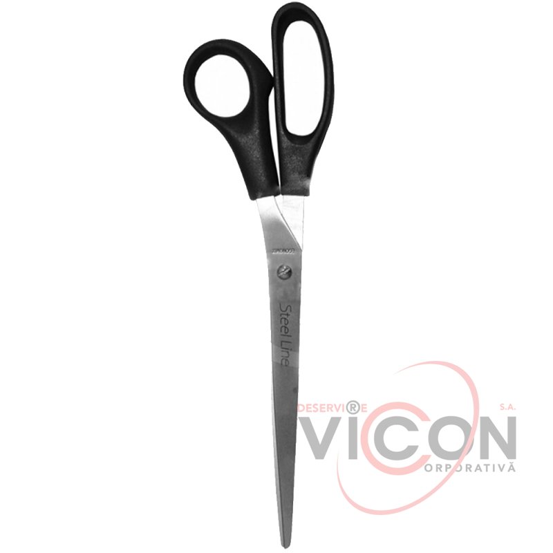 Foarfece birou 25 cm Economix (maner ergonomic,plastic)