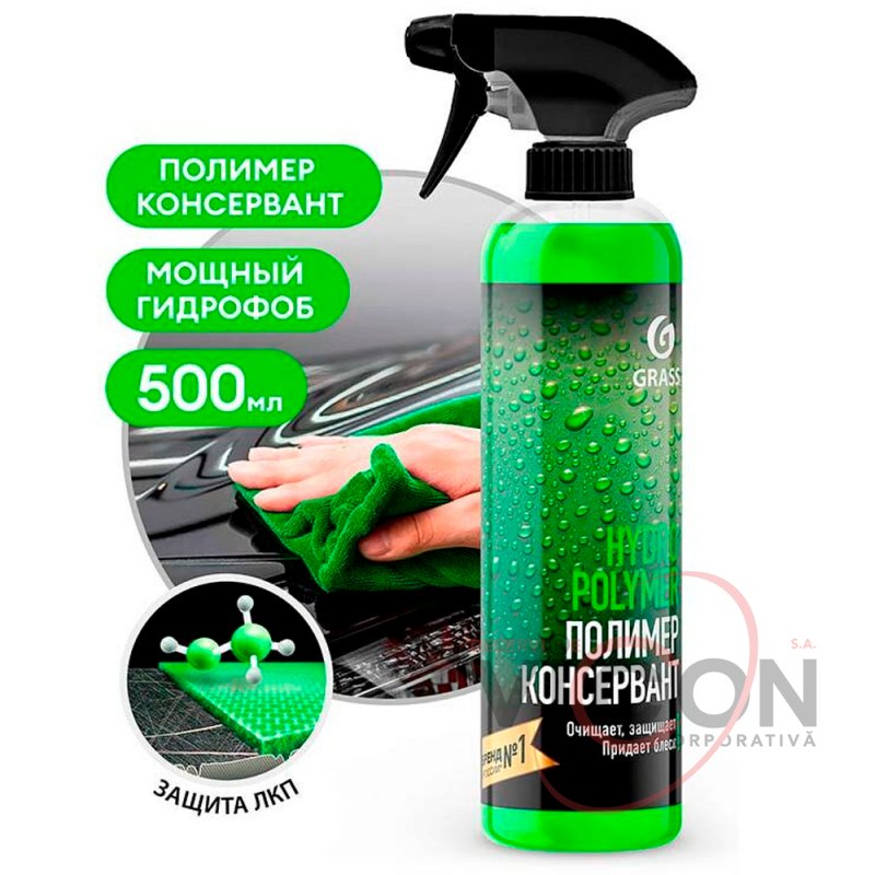 Жидкий полимер *Hydro polymer»*(с проф. тригером) 500 ml Grass 