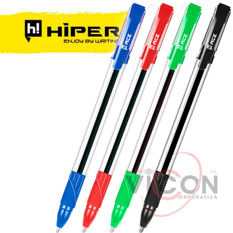 Ручка масляная Hiper ACE, 0,7 мм 