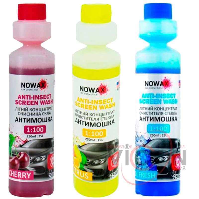 Омыватель летний NOWAX NX25225 250 мл