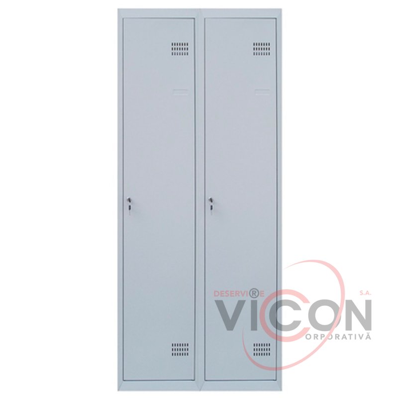 Dulap vestiar SOM-1/40/2 (1800x800x500 mm)