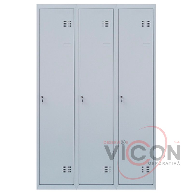 Dulap vestiar SOM-1/30/3 (1800x900x500 mm)