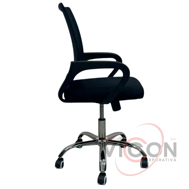 Fotoliu SMART chrome AFB 4005 negru