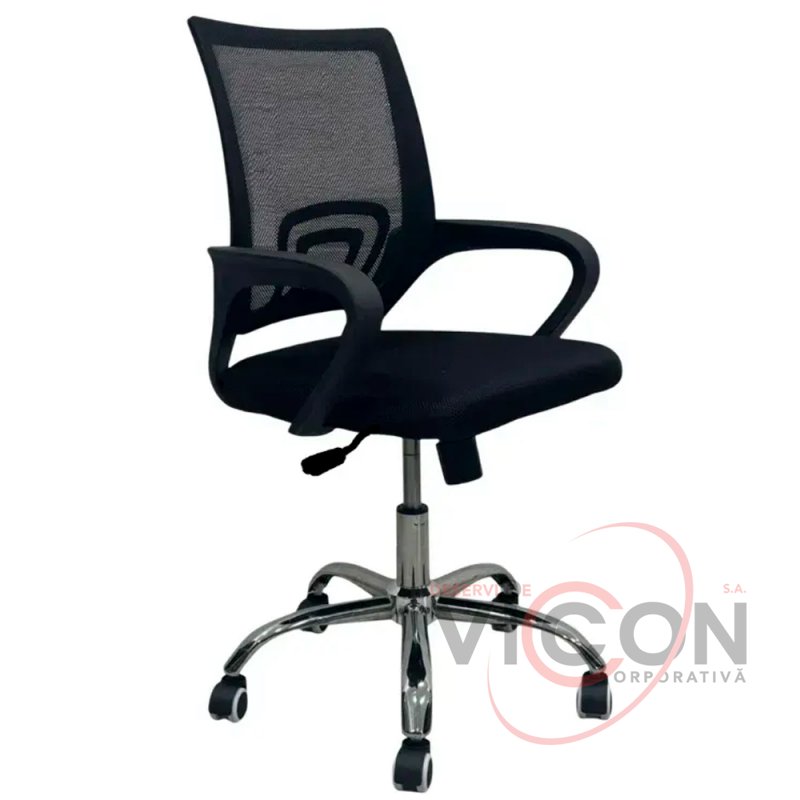 Fotoliu SMART chrome AFB 4005 negru