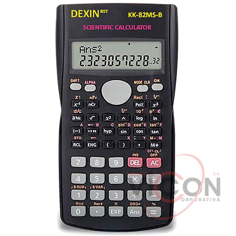 Научный калькулятор 12 цифр, 240 функций, DEXIN KK-82MS-B (ML52-23)