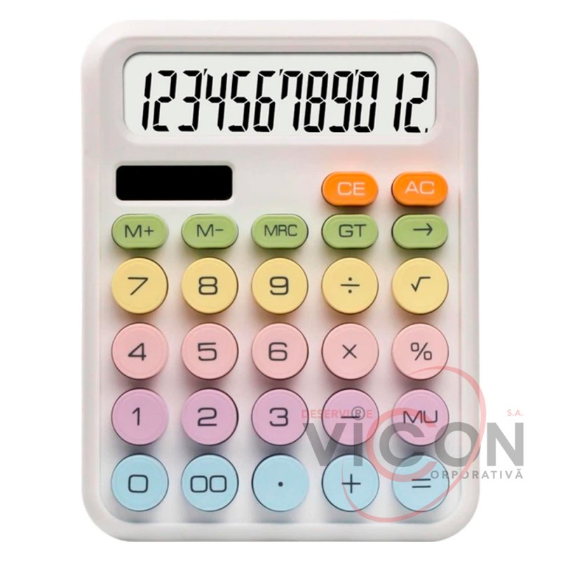 Калькулятор 12-разрядный (ML52-13) color Dexin DX-818  (156×113 cm)