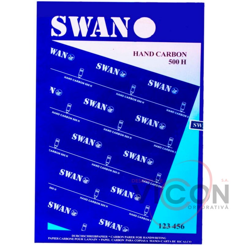 Hartie indigo SWAN, 100 foi, albastra ML27-14