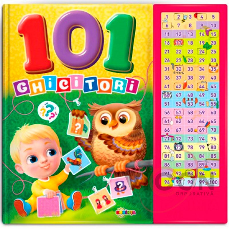 Carte cu sunete pentru copii - 101 GHICITORI