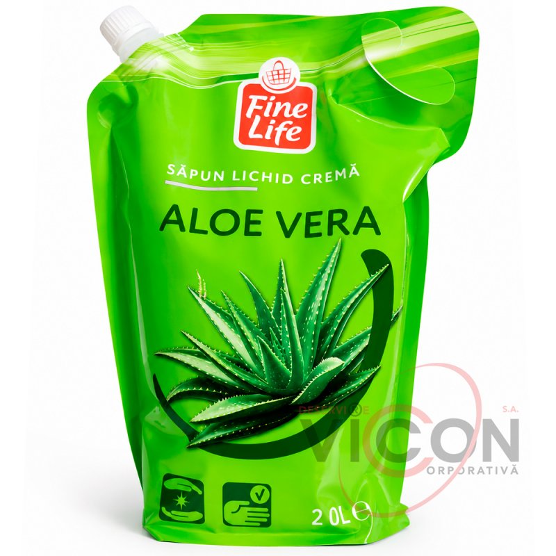 Жидкое мыло Fine Life ALOE VERA, 2 литра