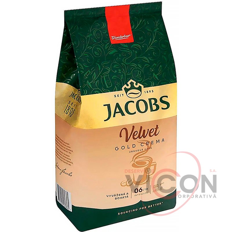 Кофе в зернах Jacobs Velvet Gold Crema, 1000 г