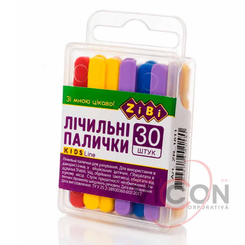 Счётные палочки 30 шт