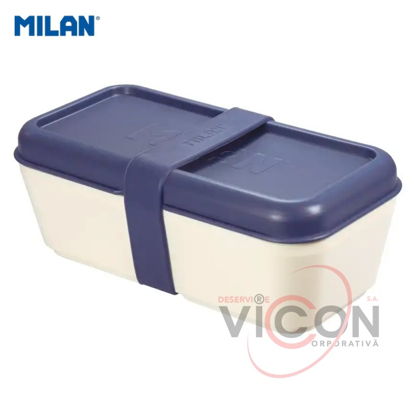 Lunch Box  (recipient alimentar) MILAN 750 ml, albastru