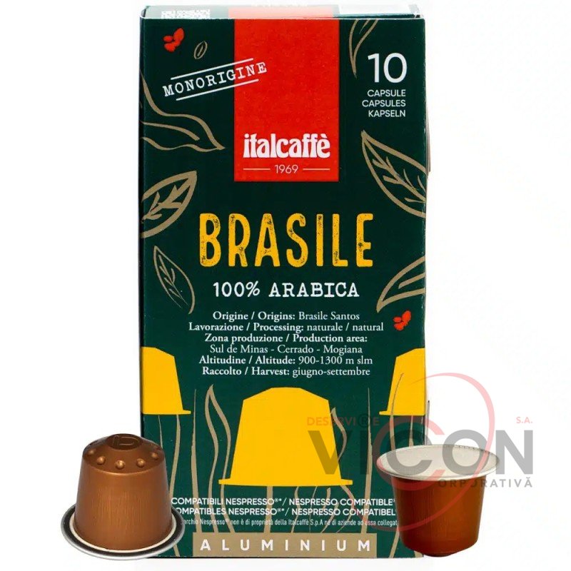 ITALCAFFE CAPSULES BRASILE, 10 шт