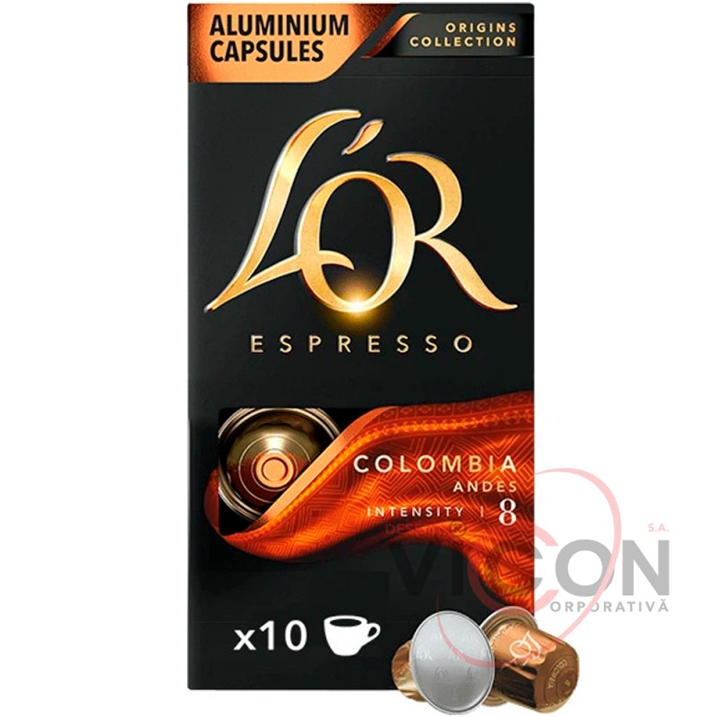 Капсулы LOR Espresso Colombia, 10 капсул