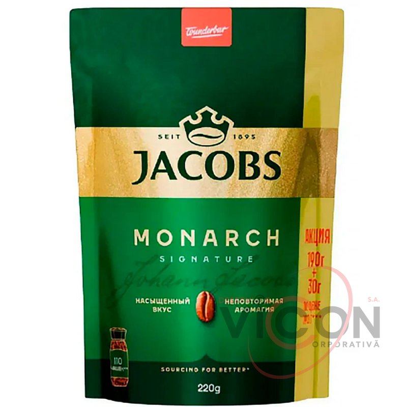 Растворимый кофе Jacobs Monarch, 220 г