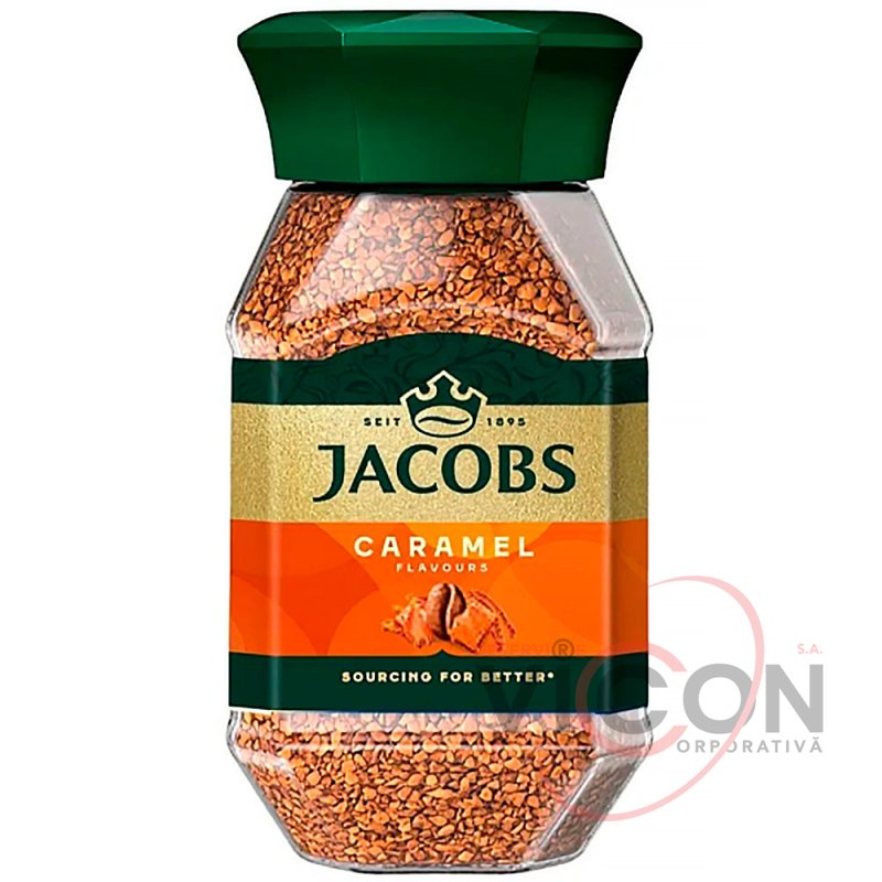 Растворимый кофе Jacobs Monarch Carame Flavours, 95 г