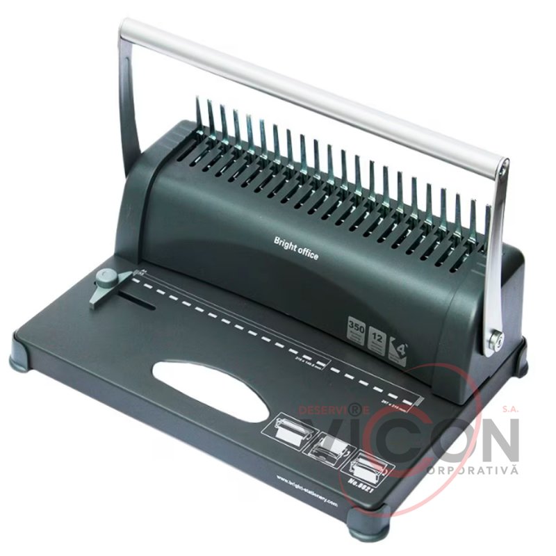 Aparat de indosariat, A4, Bright Office, 450 foi, perforare 12 foi, (ML63-9)
