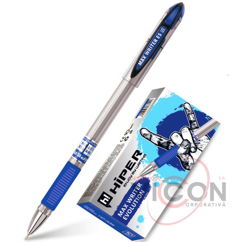 Ручка масляная Hiper «Max Writer Evolution» HO-335-ES, 0.7 mm