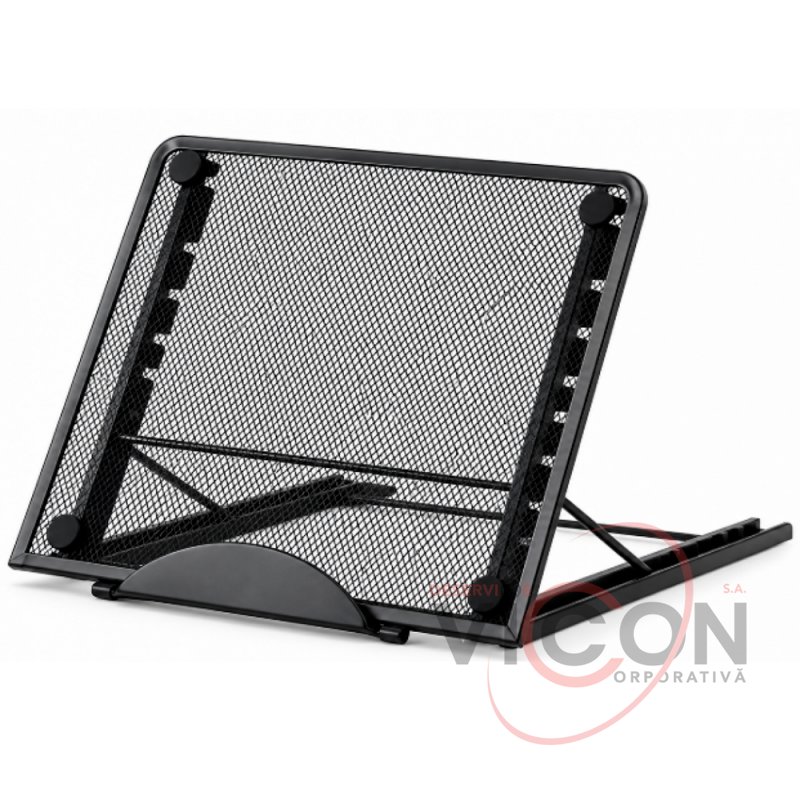 Suport pentru tabletă din plasă metalică, 6 unghiuri de înclinare, (ML130-68)