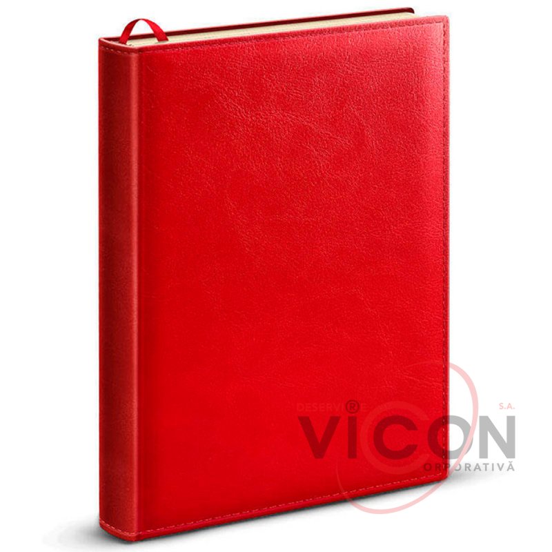 Agenda A5, nedatată, 120 de foi, liniată, copertă din piele ecologică
