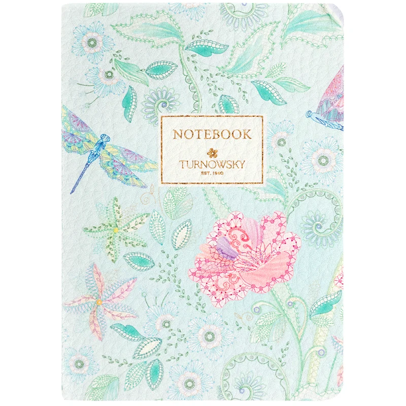 Carnet A6, Axent Turnowsky Secret Garden, 60 de foi, pătrațele