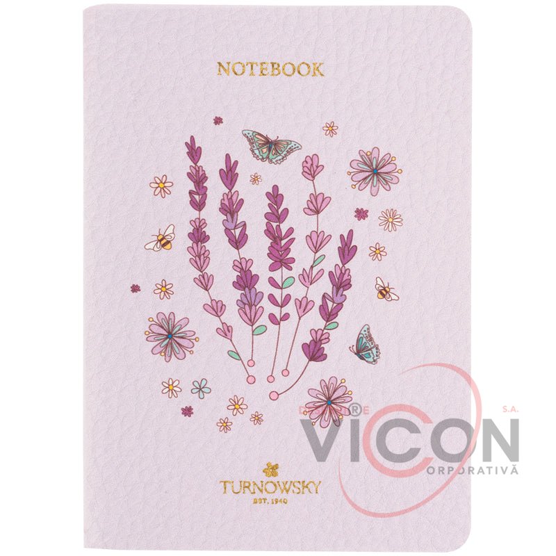 Carnet A6, Axent Turnowsky Secret Garden, 60 de foi, pătrațele