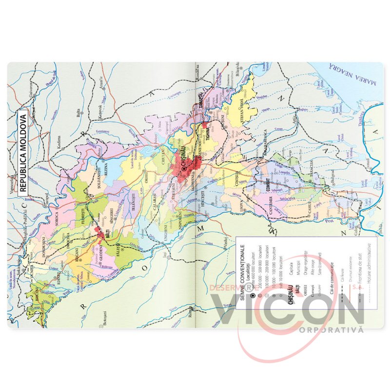 Agendă A5 datată zilnic, 2027, A5, turcoaz 