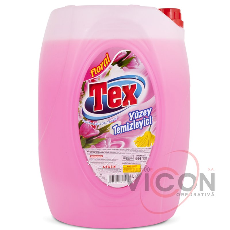 МОЮЩЕЕ СРЕДСТВО ДЛЯ ПОЛА, TEX, 5 ЛИТРОВ