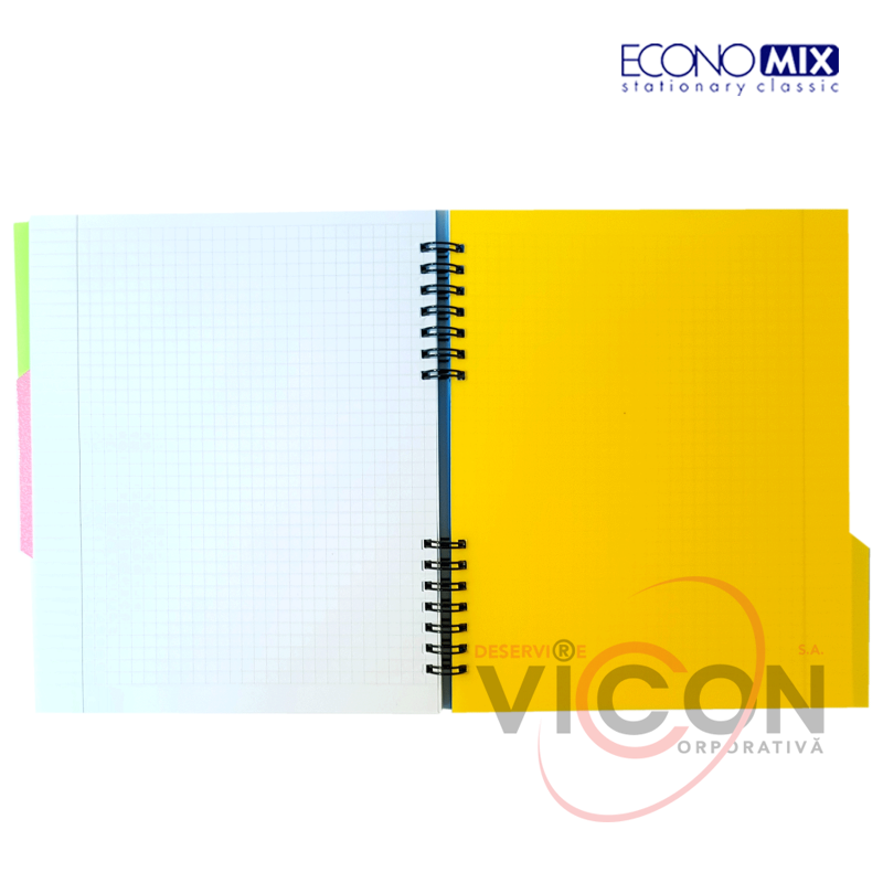 Carnet B5 120foi (3/1) spira laterala