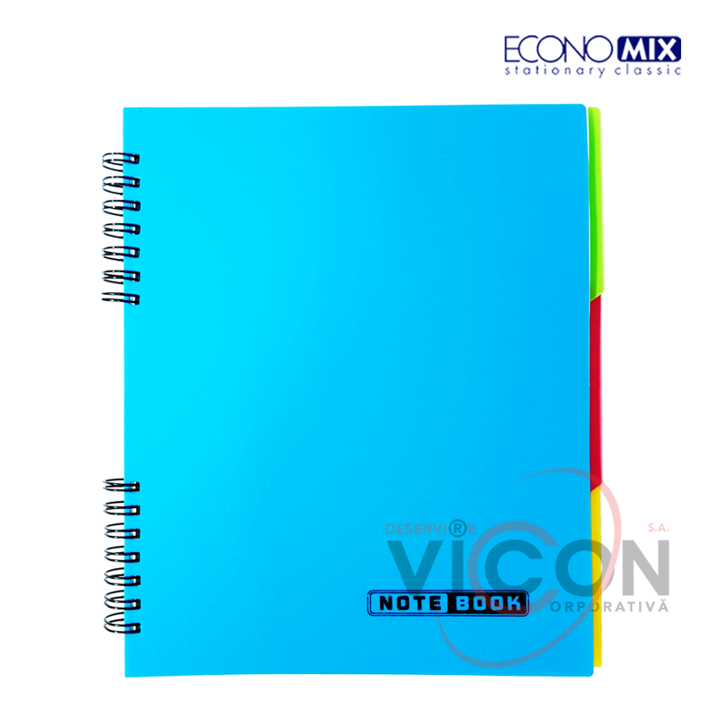 Carnet B5 120foi (3/1) spira laterala