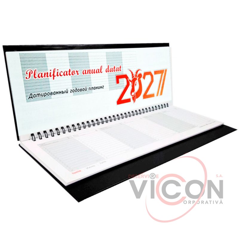 Planificator săptămânal datat 2027
