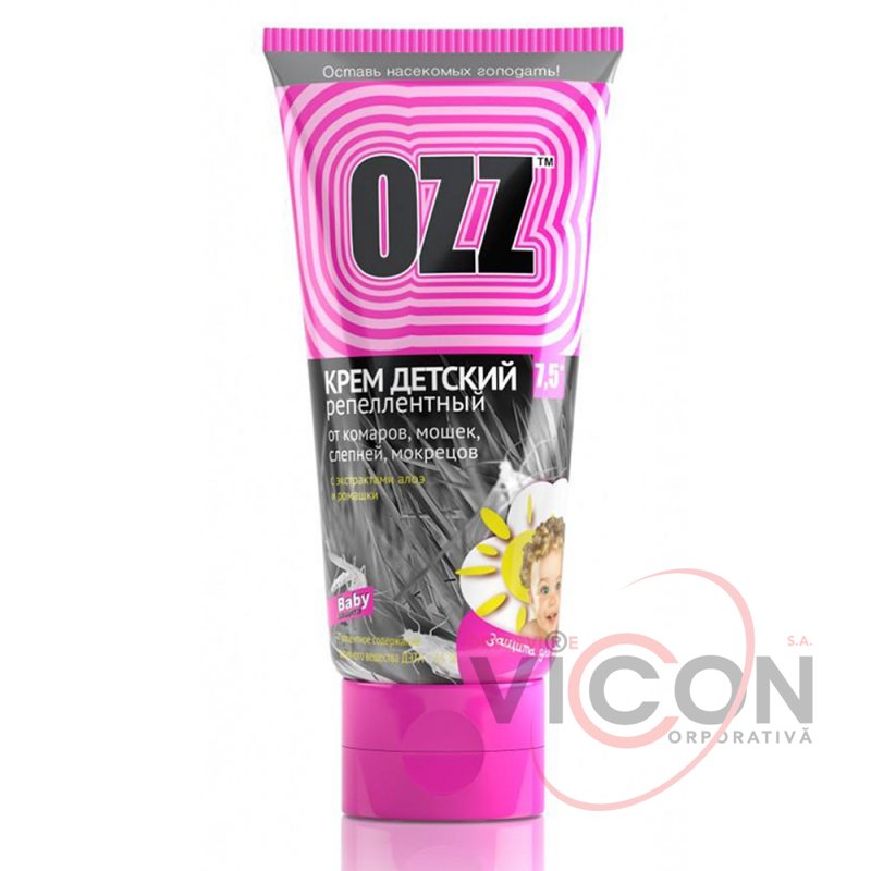 OZZ Baby  Crema contra insectelor  50ml  roz